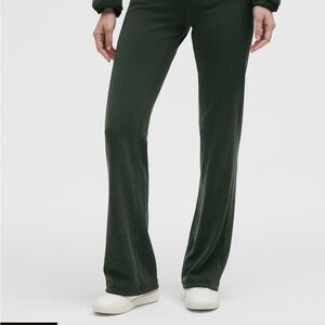 Lululemon Athletica Green Flare Pants